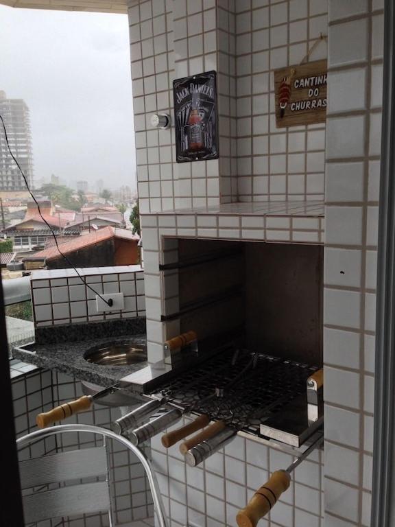 Apto Lindo Novo, Otima Localizacao Com Dois Dormitorios E Varanda Gourmet Praia Grande  Exterior photo
